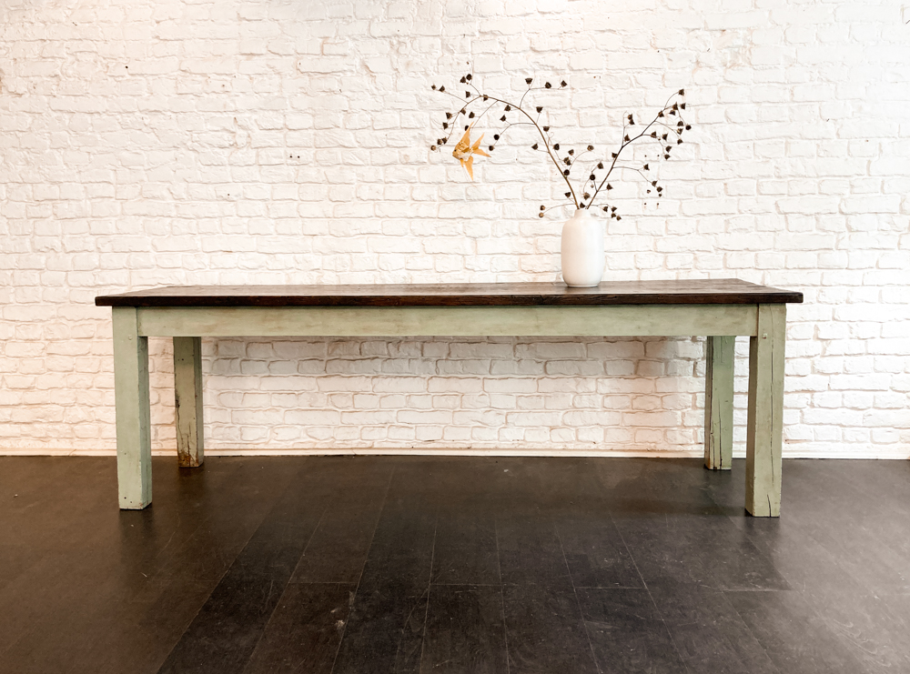Vintage Industrial Holztisch