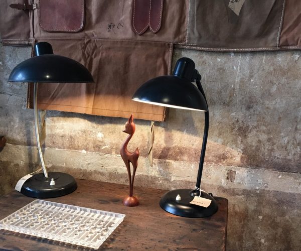 Industriemöbel Vintage Bauhaus Schreibtischlampen Helion Arnstadt Kaiser Idell